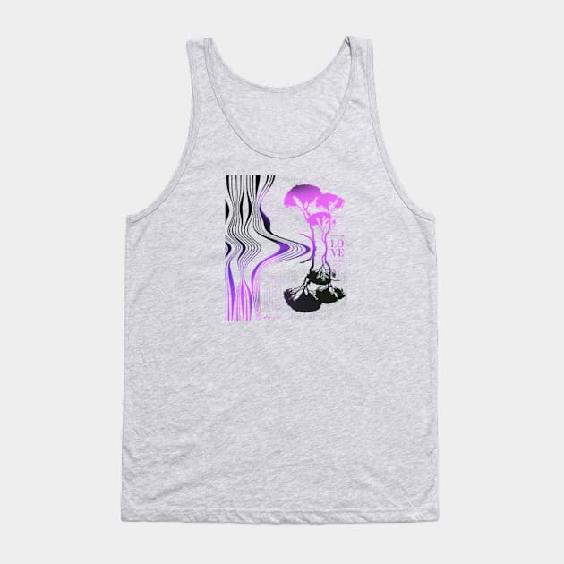 Nature lovers, unique design, environmentalist, self development Tank Top by Autogenic Reform